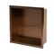 Alfi Brand 12" x 12" Brushed Copper PVD Stainless Steel Square Single Shelf Shower Niche ABNP1212-BC - alternate 7